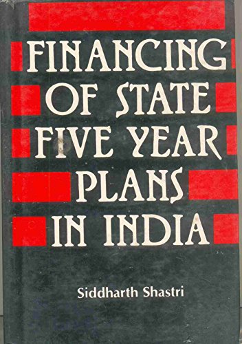 Stock image for Financing of State Five Year Plans in India for sale by Books in my Basket