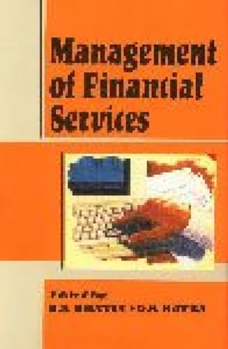 Stock image for Management of financial services for sale by dsmbooks