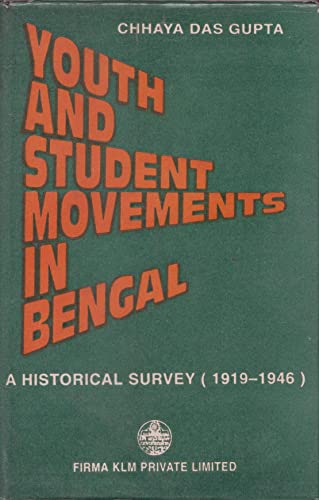 Stock image for Youth and Student Movements in Bengal for sale by Books Puddle