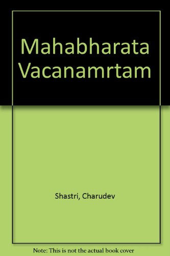Beispielbild fr Mahabharata Vacanamrtam With Hindi Translation zum Verkauf von Books in my Basket