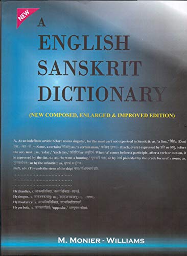 9788171106226: A English Sanskrit Dictionary New Composed, Enlarged & Improved Edition, 2 vols.