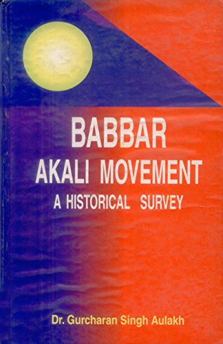 Stock image for Babbar Akali Movement for sale by Books Puddle