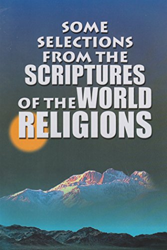 9788171209965: Some Selections From the Scriptures of the World Religions