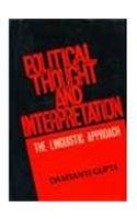 9788171320295: Political Thought and Interpretation: The Linguistic Approach