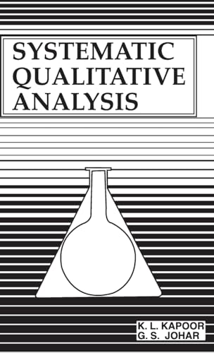 9788171410668: Systematic Qualitative Analysis