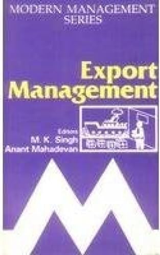 Stock image for Export Management for sale by Books Puddle