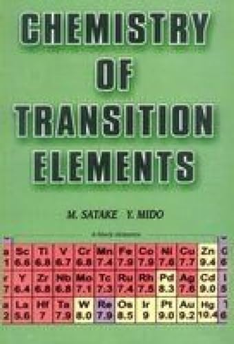 Stock image for Chemistry of Transition Elements for sale by Books Puddle