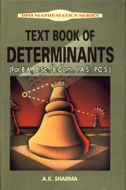9788171418954: Text Book of Determinants