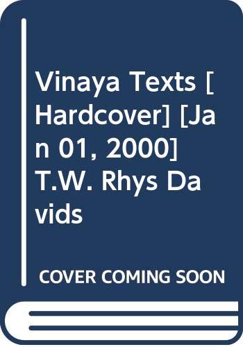 Imagen de archivo de Vinaya Texts a la venta por Books Puddle