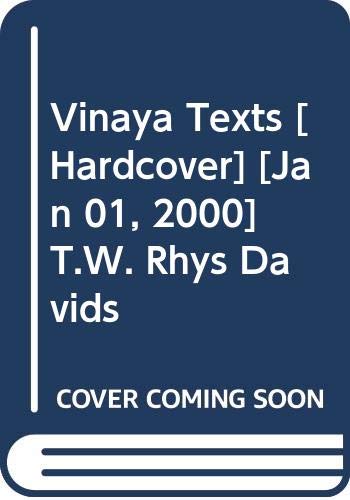 Stock image for Vinaya Texts for sale by Books Puddle