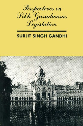 9788171563760: Perspectives on Sikh Gurdwaras Legislation [Paperback] [Jan 01, 1993] S.S. Gandhi