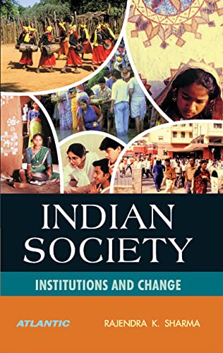 9788171566655: Indian society: Institutions and change