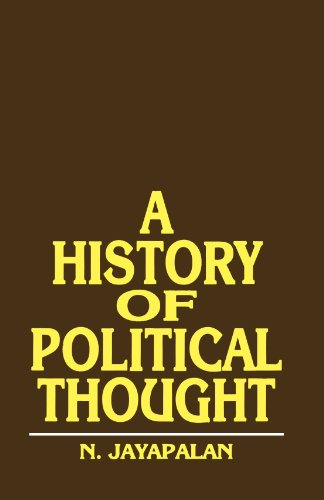 9788171566891: A History of Political Thought [Paperback] [Jan 01, 1997] N. Jayapalan