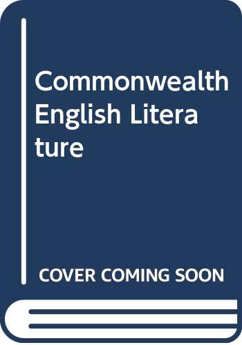 Stock image for Commonwealth English Literature for sale by D2D Books