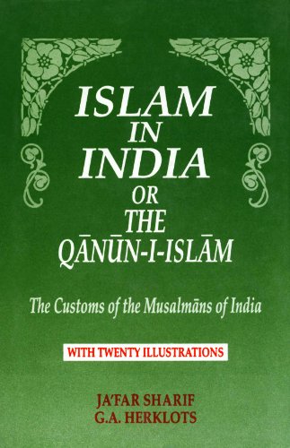 9788171568062: islam-in-india-or-the-qanun-i-islam--the-customs-of-the-musalmans-of-india-with-20-illustrations