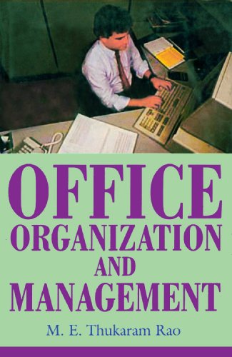 9788171568833: Office Organisation And Management [Paperback] [Jan 01, 2000] M.E. Thukaram Rao