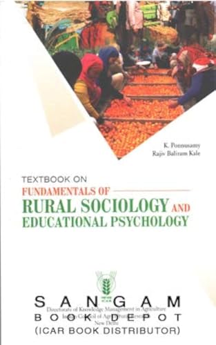 Stock image for Textbook on Fundamentals of Rural Sociology and Educational Psychology (PB) for sale by Books Puddle