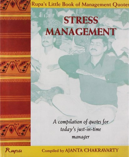 Imagen de archivo de Stress Management a la venta por Blackwell's