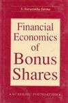 Imagen de archivo de Financial Economics of Bonus Shares a la venta por Books Puddle