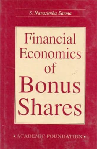 Stock image for Financial Economics of Bonus Shares (Paperback) for sale by CitiRetail