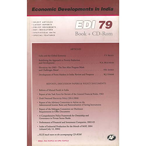 Stock image for Economic Developments in India (EDI) : Monthly Update, Volume 79 for sale by Books Puddle