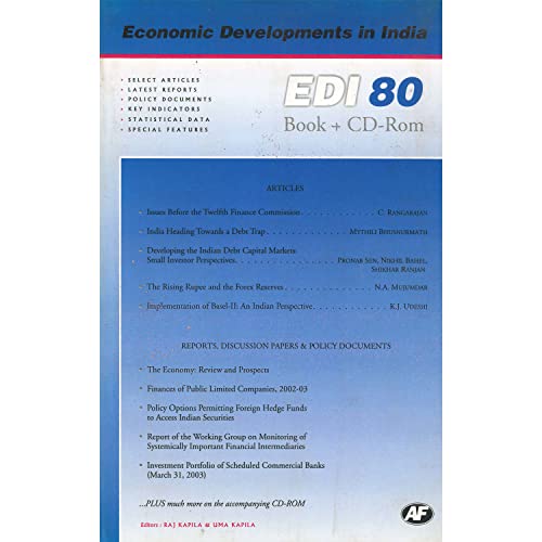 9788171884353: Economic Developments in India : Monthly Update, Volume -80