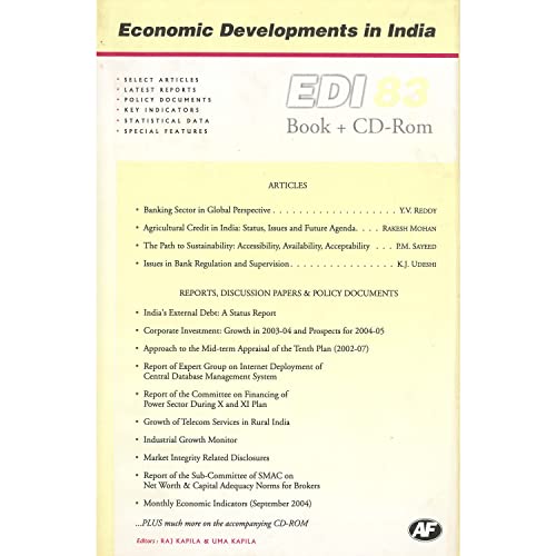 Stock image for Economic Developments in India (EDI) : Monthly Update, Volume 83 for sale by Books Puddle