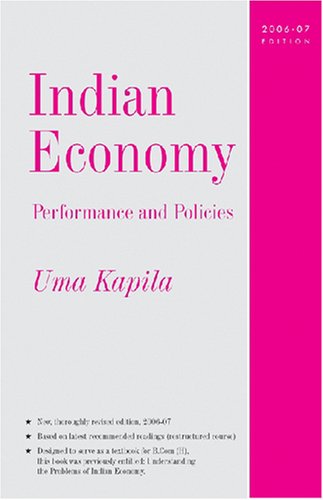 Stock image for Indian Economy Performance And Policies, 2006-07 Edition for sale by Books in my Basket