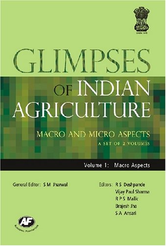 Stock image for Glimpses of Indian Agriculture for sale by Majestic Books