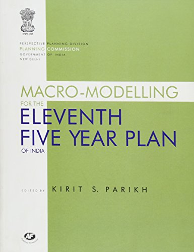 Imagen de archivo de Macro-Modelling for the Eleventh Five Year Plan of India a la venta por Books Puddle