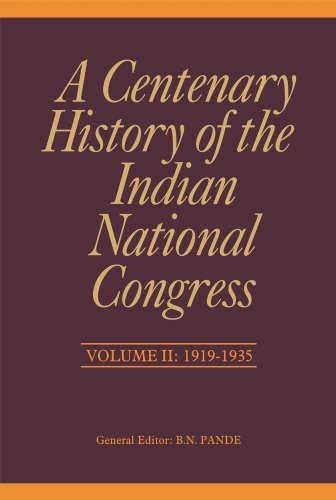 Stock image for A Centenary History of the Indian National Congress, 1919-1935 for sale by Books Puddle