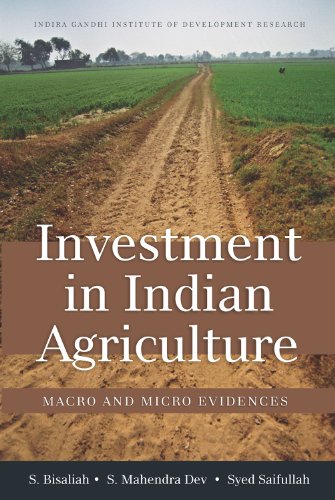 9788171889549: Investment in Indian Agriculture: Macro and Micro Evidences
