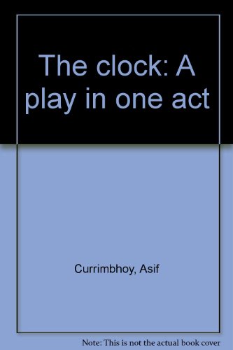 9788171894925: The clock: A play in one act