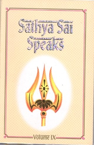 Imagen de archivo de Sathya Sai Speaks Vol. 9 (Sathya Sai Speaks) a la venta por Book Lover's Warehouse