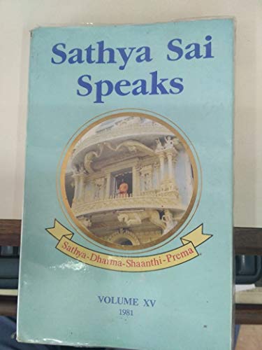 Stock image for Sathya Sai speaks. Volume XV for sale by Libereso