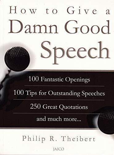 9788172247201: How to Give a Damn Good Speech