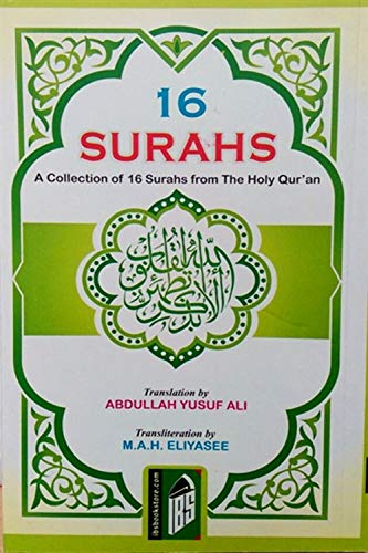 Beispielbild fr 16 Surahs (A Collection of 16 Surahs from the Holy Quran) - (English/Arabic/Roman) zum Verkauf von WorldofBooks