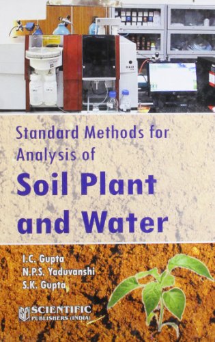 Stock image for Standard Methods for Analysis of Soil Plant Water for sale by Books Puddle