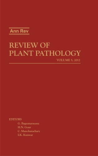 Stock image for Annual Review of Plant Pathology, Vol. 5 (2012) [Hardcover] [Jan 01, 2013] Bagyanarayana, G. for sale by Mispah books