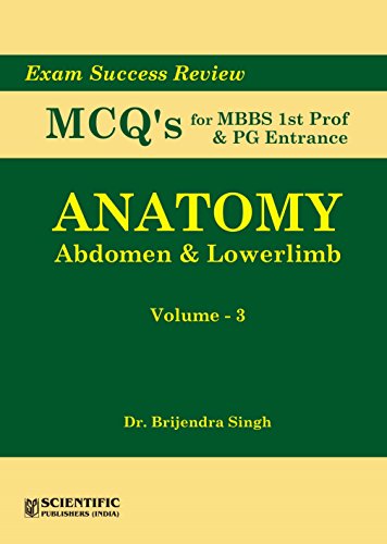 Imagen de archivo de MCQ Anatomy: Abdomen & Lowerlimb Vol. 3 a la venta por Books in my Basket