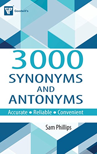 Stock image for 3000 Synonyms and Antonyms for sale by Books Puddle