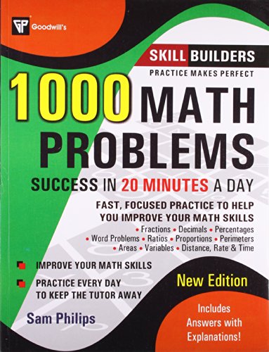 Stock image for 1000 Math Problems for sale by MusicMagpie