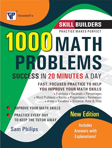 Stock image for 1000 Math Problems for sale by MusicMagpie