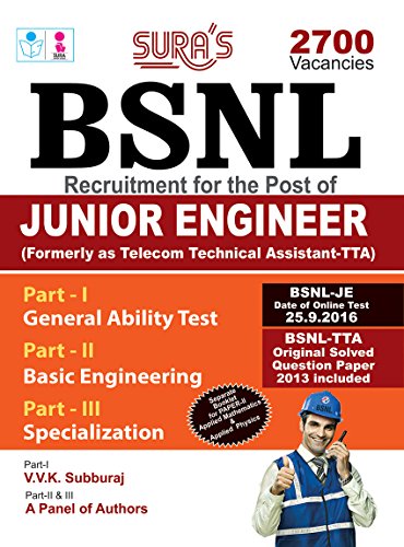 BSNL Telecom Technical Assistants Exam (9788172541415) by Subburaj; V.
