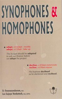 Synophones and Homophones (9788172543167) by Venkatesh; S.