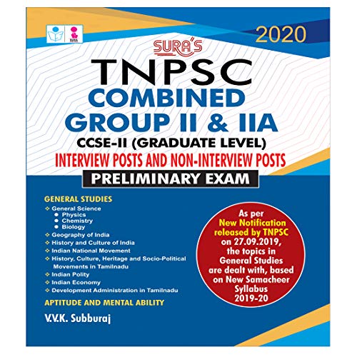 Tnpsc Group II (CSSE-I): English Medium (9788172543242) by Subburaj; V.