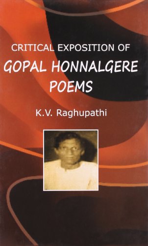 9788172736194: Critical Exposition of Gopal Honnalgere Poems