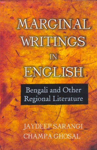 Stock image for Marginal Writings In English: Bengali And Other Regional Literature for sale by Books in my Basket