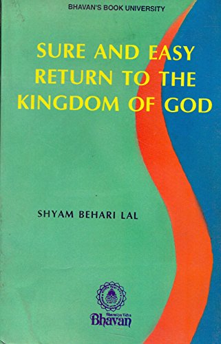 Beispielbild fr Sure and Easy Return to the Kingdom of God zum Verkauf von Books Puddle