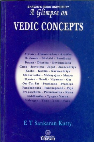 Beispielbild fr A Glimpse on Vedic Concepts zum Verkauf von Wonder Book